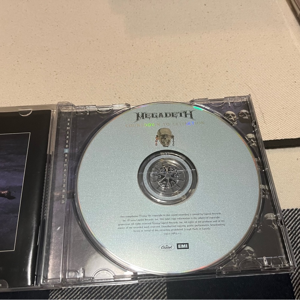 Megadeth CD Countdown to Extinction - Picture 3 of 5